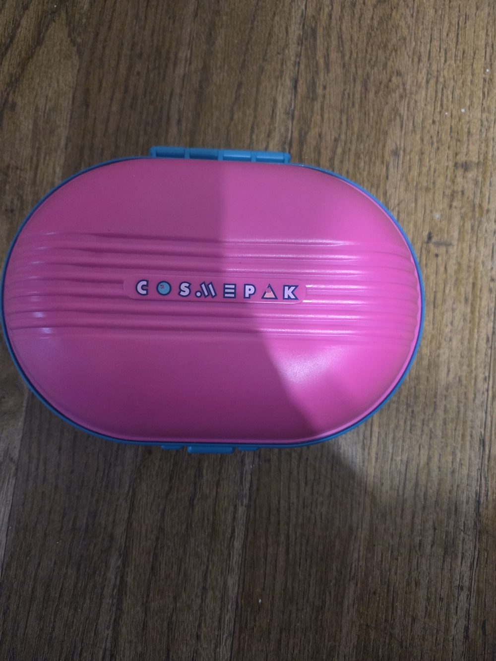90s Cosmepak Portable Pink Makeup Case